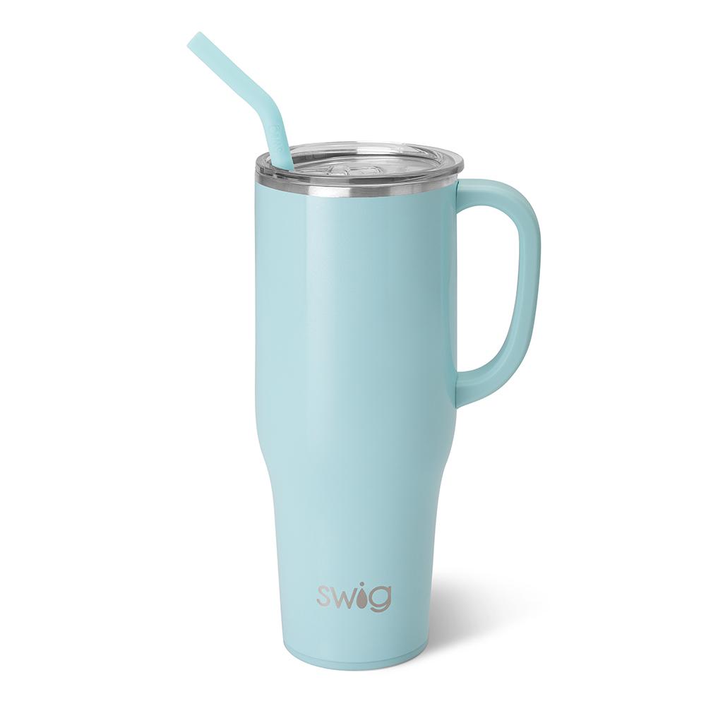 Shimmer Aquamarine 40oz Mega Mug